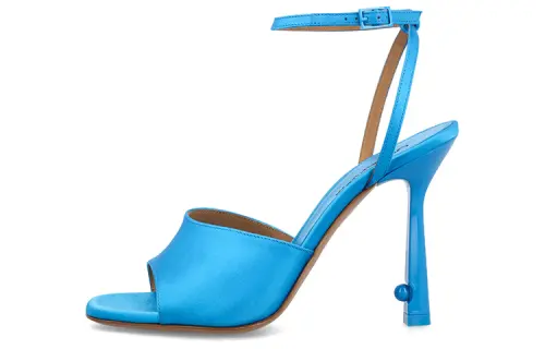 OFF WHITE Stylish Sandal 10cm Women's Blue