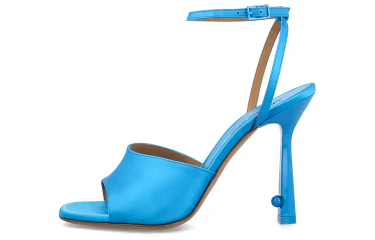 OFF WHITE Stylish Sandal 10cm Women's Blue