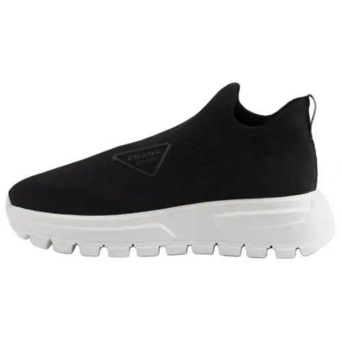 PRADA Low top Casual Shoes Women's Black