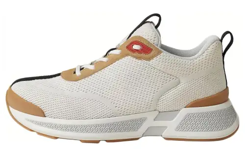 HERMES Heros Low top Casual Shoes Men's Beige