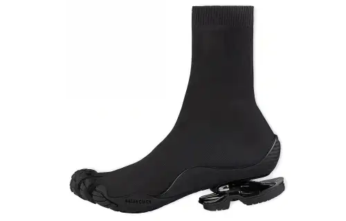 Balenciaga Toe Fashion Ankle Boots Women's Black