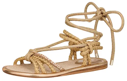 LOUIS VUITTON Maia Stylish Sandal Women's Yellow