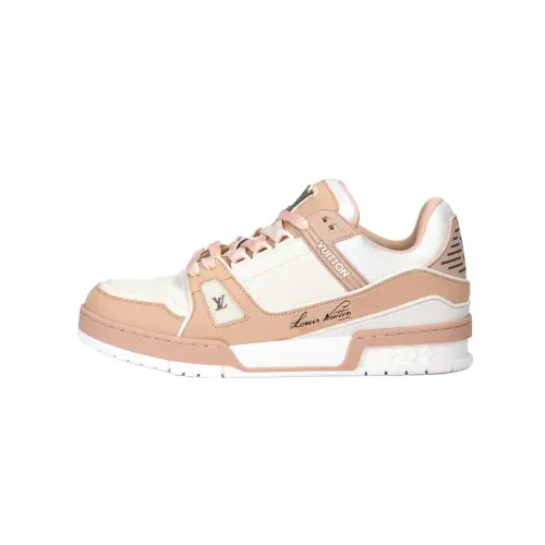 LOUIS VUITTON Trainer Low top Skateboard Shoes Men's Pink