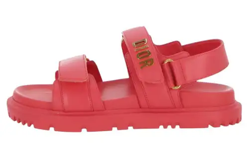 DIOR DiorAct Beach Sandals Women's Pink
