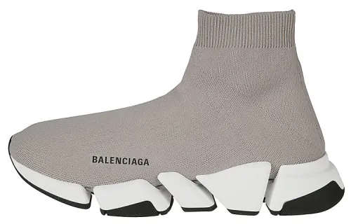 Balenciaga Speed Trainer Grey White Black