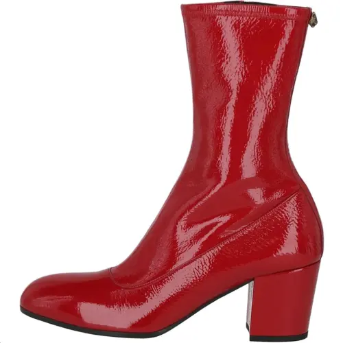 GUCCI Ankle Boots Women's Red