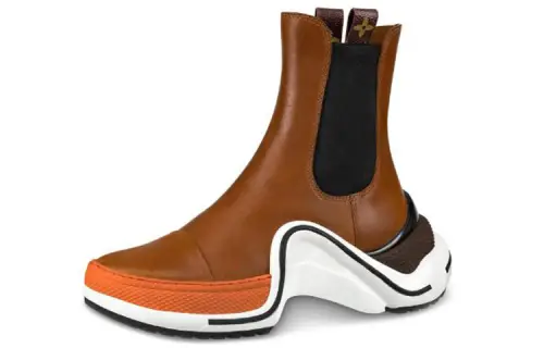 LOUIS VUITTON Lv Archlight Flat Chelsea Boots 'Brown' Women's