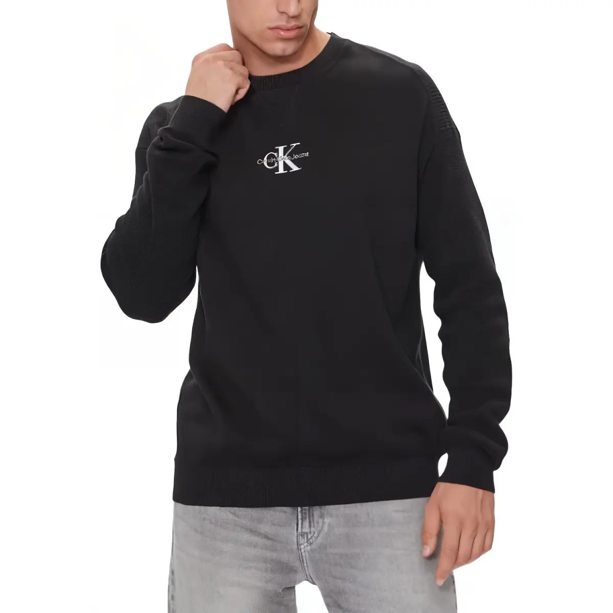 CALVIN KLEIN Sweatshirt Men's Black