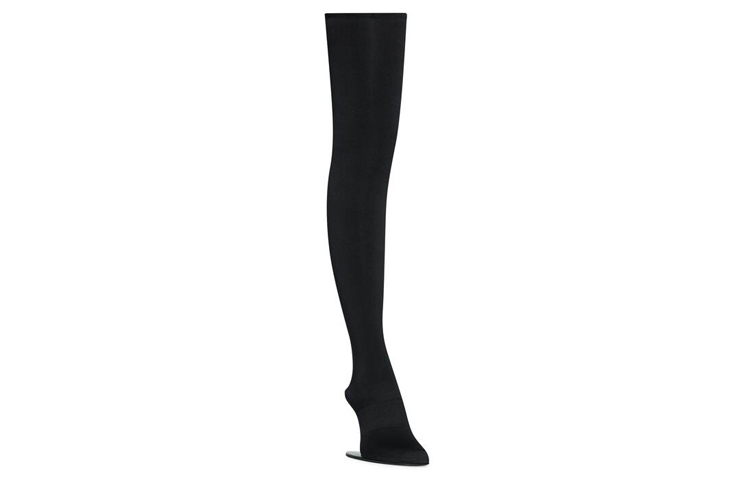 Balenciaga Stage Knee High Boots 11cm Women's Black