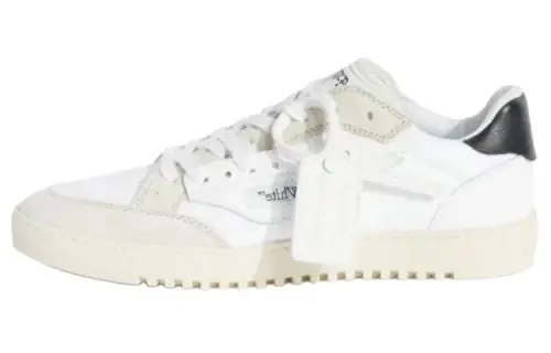 OFF-WHITE Logo Patch Lace-Up Sneakers