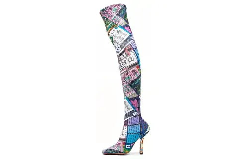 Vetements Over the knee Boots 10.5cm Women's Multicolor