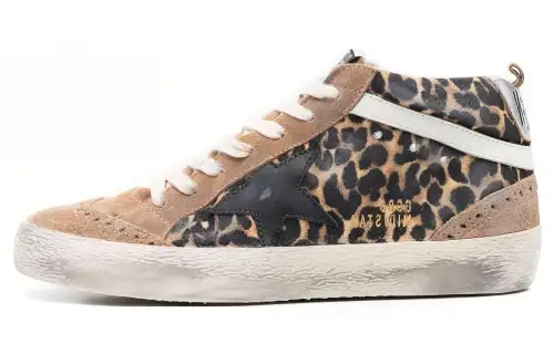 Golden Goose Mid Star High-top Sneakers