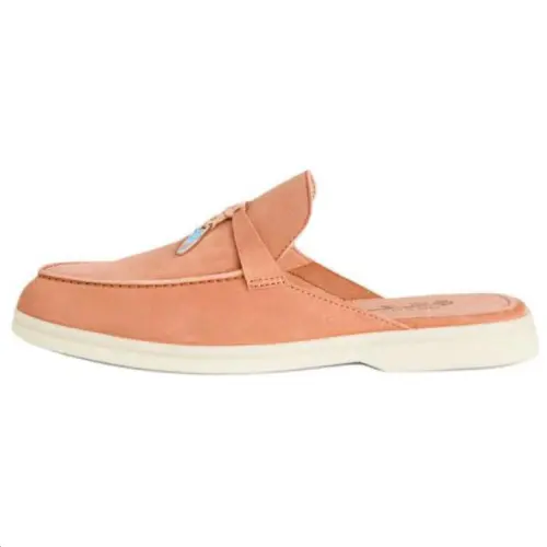 Loro Piana Closed Toe Slippers Women's Orange