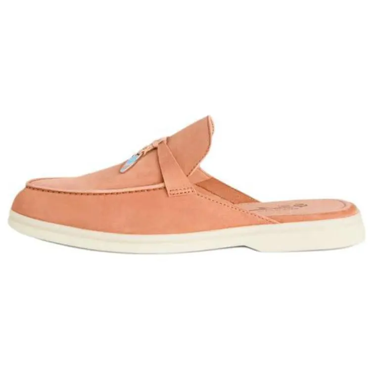 Loro Piana Closed Toe Slippers Women's Orange