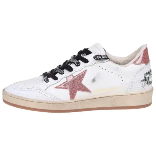 Golden Goose Ball Star Leather Sneakers
