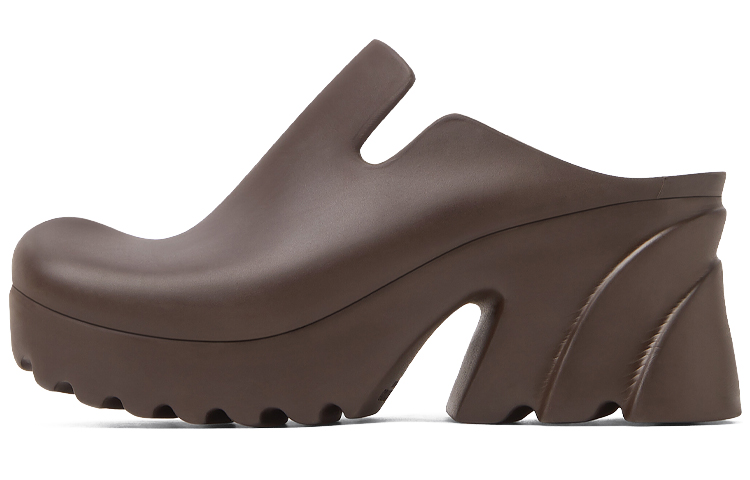 Bottega Veneta Flash High Heels Women's Dark Brown