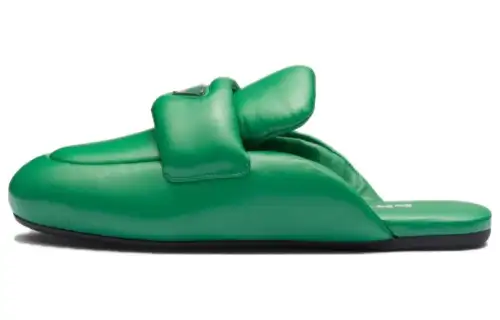PRADA Closed Toe Slippers Women's Green