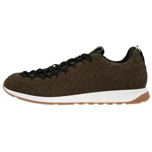 Bottega Veneta Intrecciato Low top Casual Shoes Men's Green