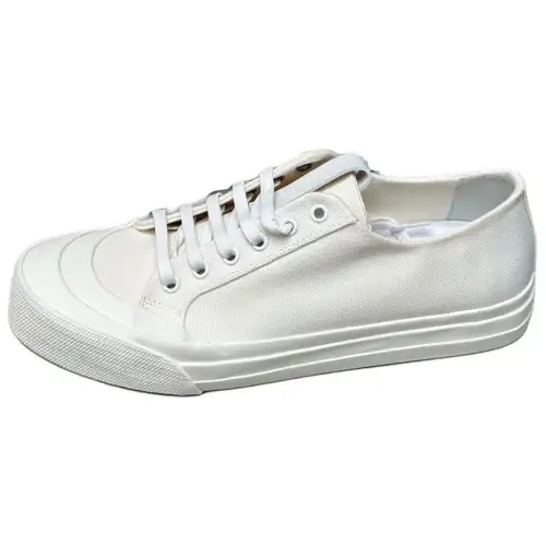 Bottega Veneta Speedster Low top Canvas Shoes Women's White