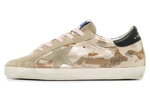Golden Goose Super-Star Camouflage Sneakers