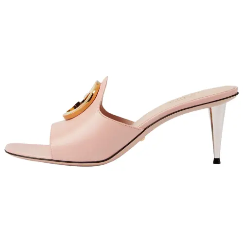 GUCCI Slide Slippers Women's Pink