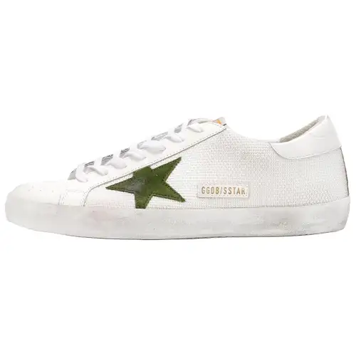 Golden Goose Super Star Skateboard Shoes Men's Low Top White