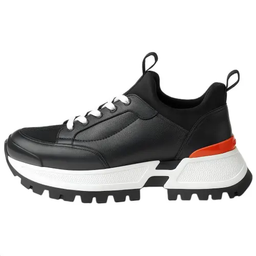 HERMES Low top Casual Shoes Men's Black