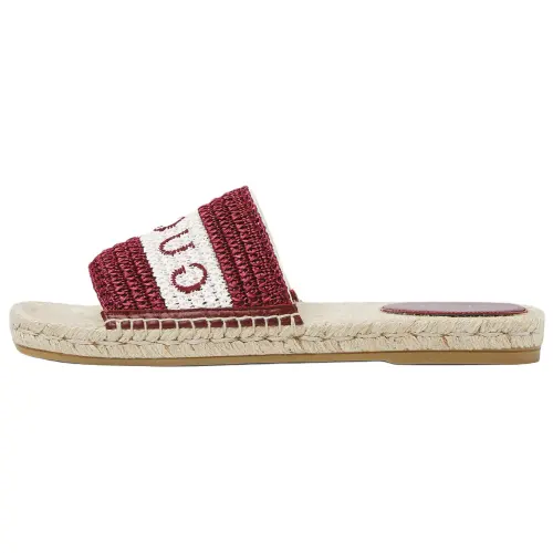GUCCI Slide Slippers Women's Red