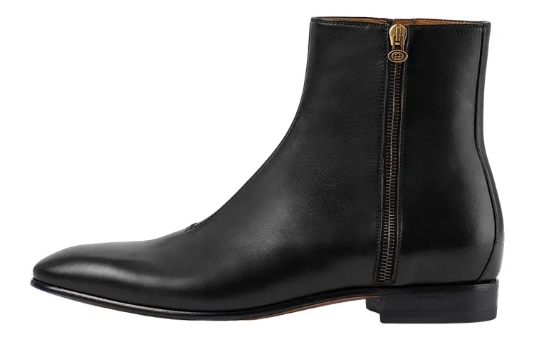 GUCCI Ankle Boots Men's Black