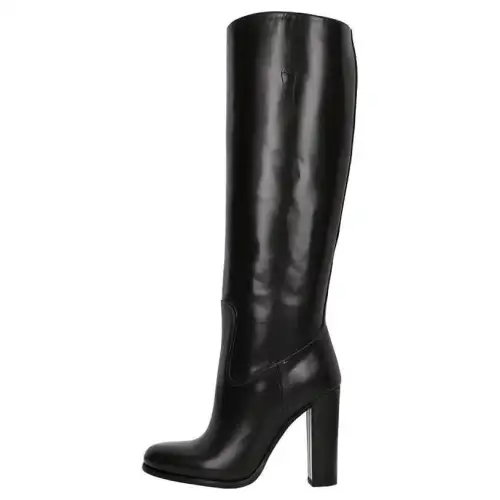 PRADA Knee High Boots Women's Black