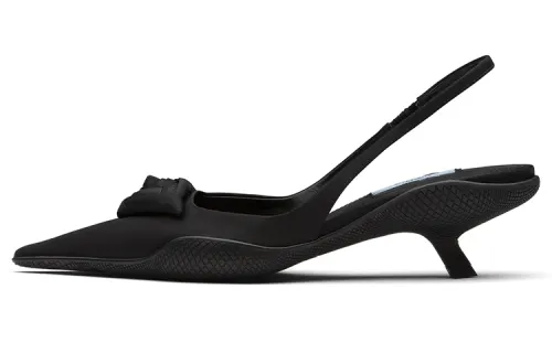 PRADA Irregular Heel High Heels Women's Black