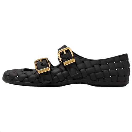 Bottega Veneta Amy Mary Jane Shoes Women's Black