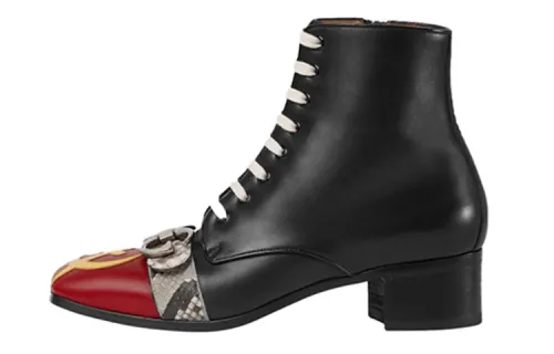 GUCCI Ankle Boots Men's Black