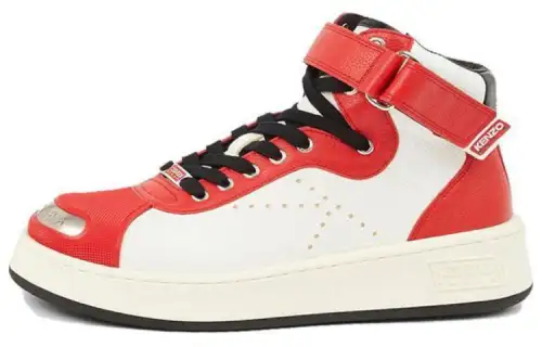 KENZO Hoops High 'Red Shibui White'