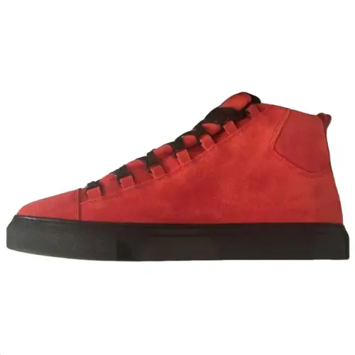 Balenciaga Arena Mid top Skateboard Shoes Men's Red