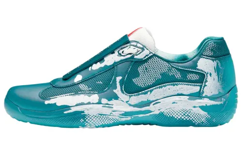 Cass x PRADA Low top Casual Shoes Unisex Seaweed Green