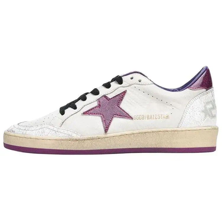 Golden Goose Ball Star Cow Leather Low top Skateboard Shoes Women's