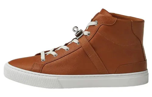 High top Stylish Skateboarding Shoes Men's Brown