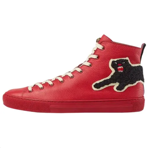 Gucci Leather High Top 'Panther'