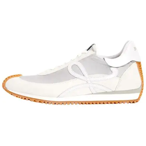 LOEWE Flow Runner Low Silver White