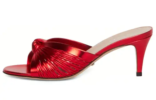 GUCCI Slide Slippers Women's Red