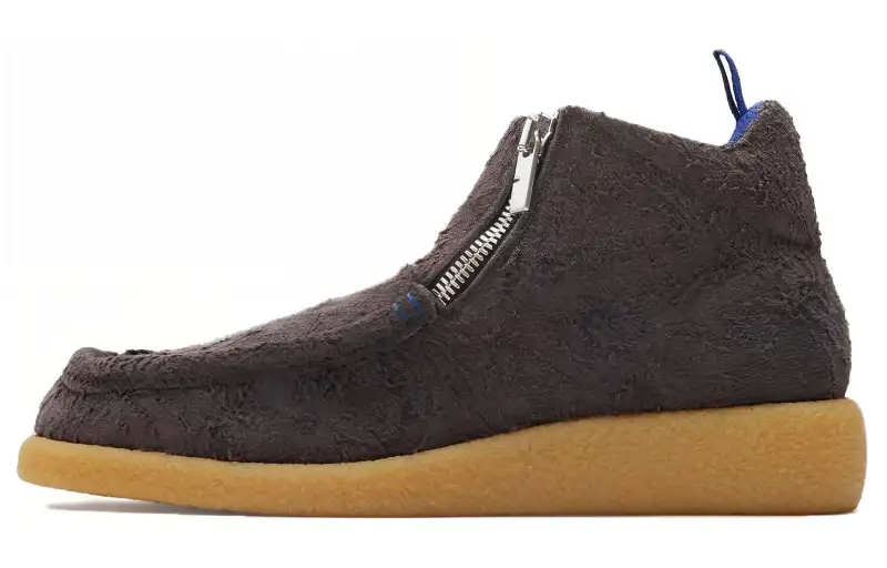 Burberry Ankle Boots Men's Dark Gray