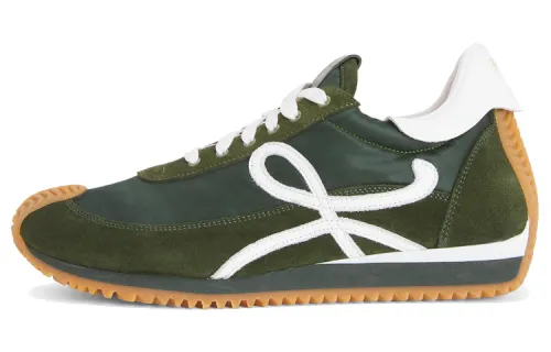LOEWE Flow Runner Cushioning, Wear Resistant Low top Casual Shoes Women's Forest Green