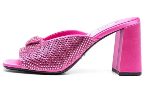 PRADA Slide Slippers Women's Pink