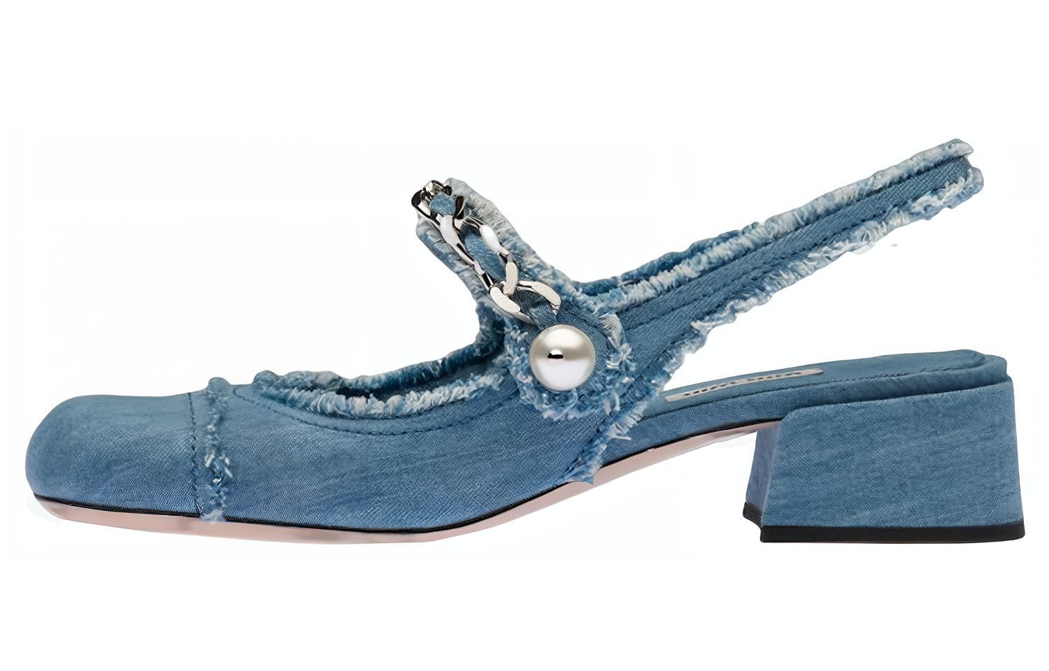 MIU MIU Casual Shoes Women's Blue