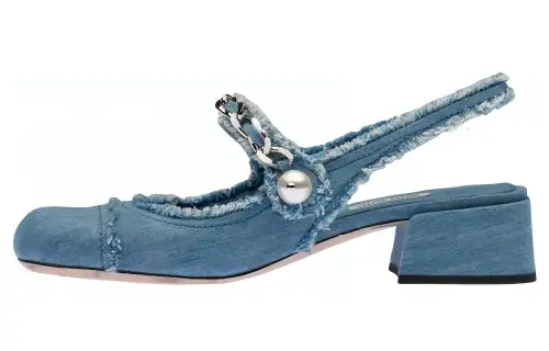 MIU MIU Casual Shoes Women's Blue