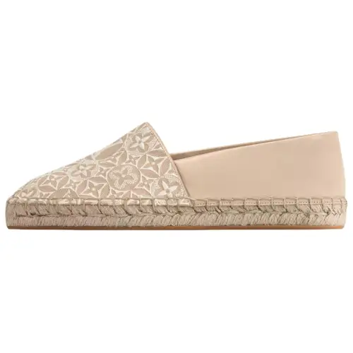 LOUIS VUITTON Helios Espadrilles Women's Beige