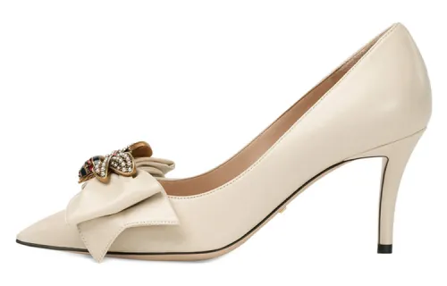 GUCCI High Heels Women's White
