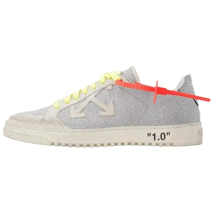 OFF WHITE Arrow 2.0 Metallic Sneakers Women's