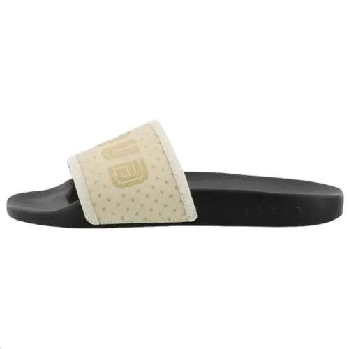 Gucci Wmns Guccy Slide 'White Gold Black' Women's